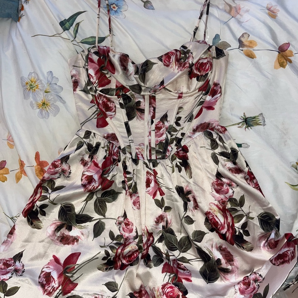 Floral Print Women Dress